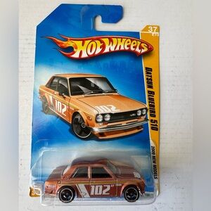 2009 Hot Wheels 37/42 Datsun Bluebird 510 Copper 1:64